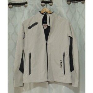 North End Sport Athletic Jacket Athleisure XANGO Gray Charcoal Sz M Softshell